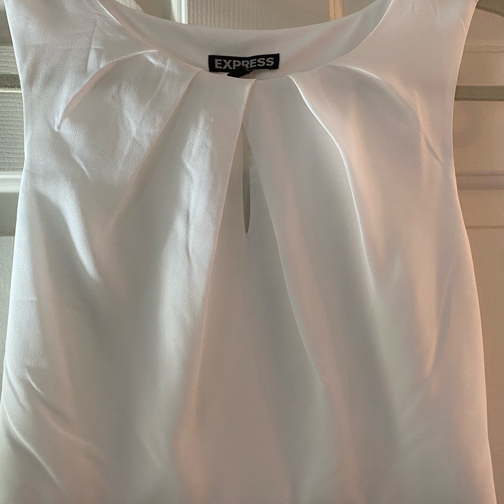 EXPRESS DRESS short, white& black, size2 - Picture 4 of 10